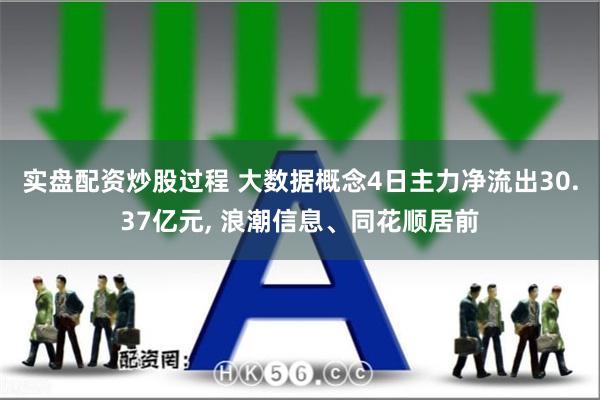 实盘配资炒股过程 大数据概念4日主力净流出30.37亿元, 浪潮信息、同花顺居前