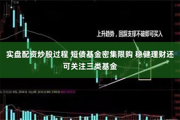 实盘配资炒股过程 短债基金密集限购 稳健理财还可关注三类基金