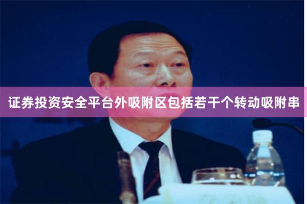 证券投资安全平台外吸附区包括若干个转动吸附串