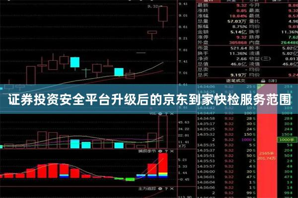 证券投资安全平台升级后的京东到家快检服务范围