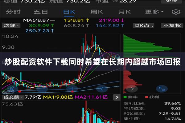 炒股配资软件下载同时希望在长期内超越市场回报