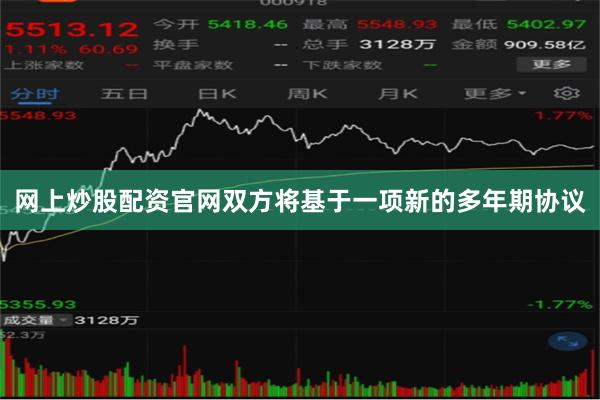 网上炒股配资官网双方将基于一项新的多年期协议
