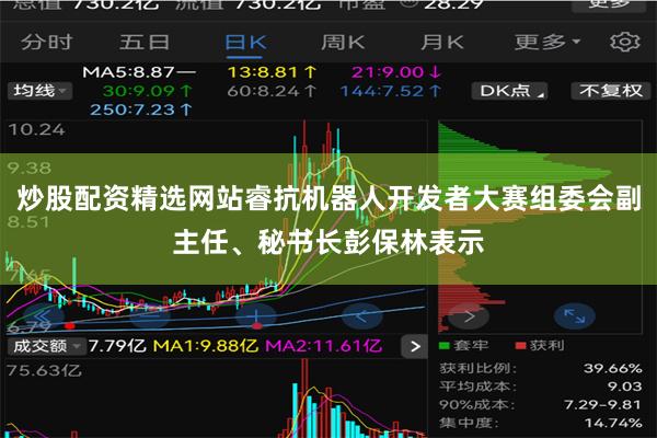 炒股配资精选网站睿抗机器人开发者大赛组委会副主任、秘书长彭保林表示