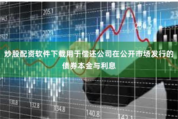 炒股配资软件下载用于偿还公司在公开市场发行的债券本金与利息